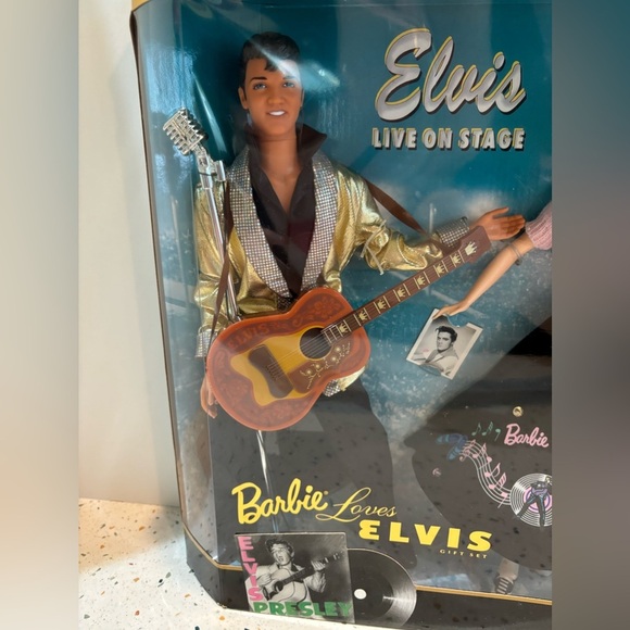 Barbie‎ & Elvis Presley Mattel Toy Barbie Dolls Set Collector Edition 1996 - Picture 7 of 9